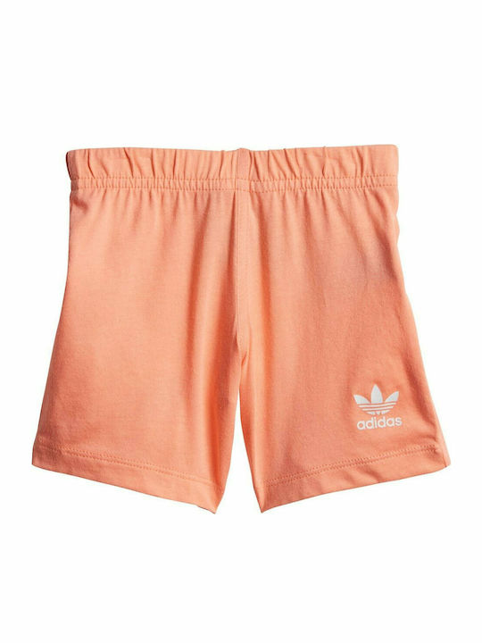 adidas Παιδικό Σετ με Σορτς Πορτοκαλί 2τμχ