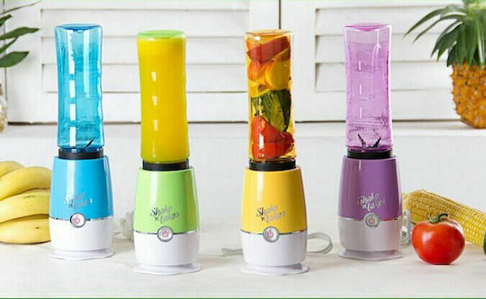 Shake N Take Bottle 3 Blenders With Plastic Jug 500 Ml 180W Blue