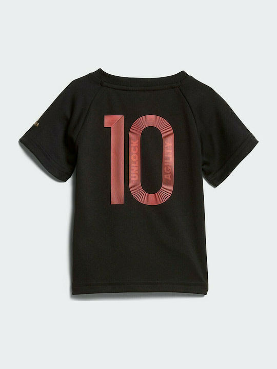 Set pentru copii cu șorturi Vară 2buc Negru MESSI