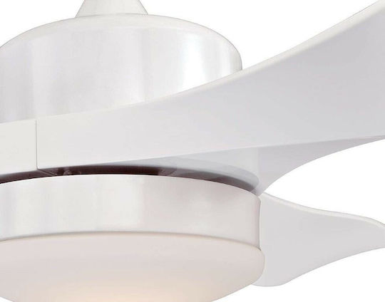Westinghouse Pierre Ανεμιστήρας Οροφής 132cm με Φως Λευκός