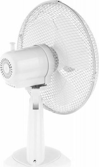 Teesa TSA-8023 Επιτραπέζιος Ανεμιστήρας 35W Διαμέτρου 33cm Λευκός