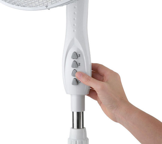 Black & Decker BXEFP40E Pedestal Fan 40W Fan Diameter 40cm White