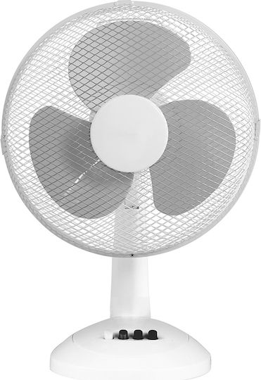 Brand 930-002-0953 Επιτραπέζιος Ανεμιστήρας 60W Διαμέτρου 40cm Λευκός