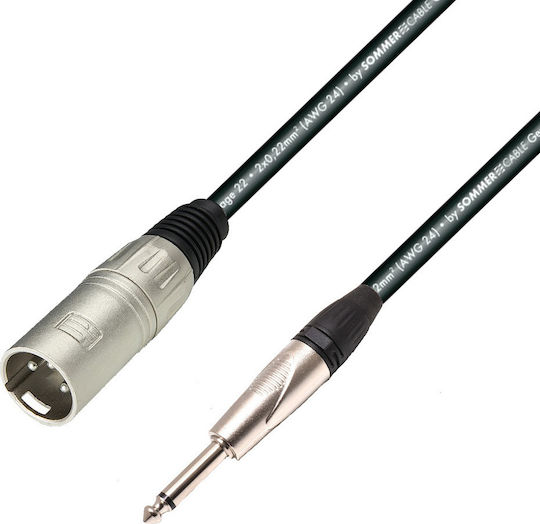 Prostage XLR male to 6.3mm male 0.6m Cable (BMT-006)