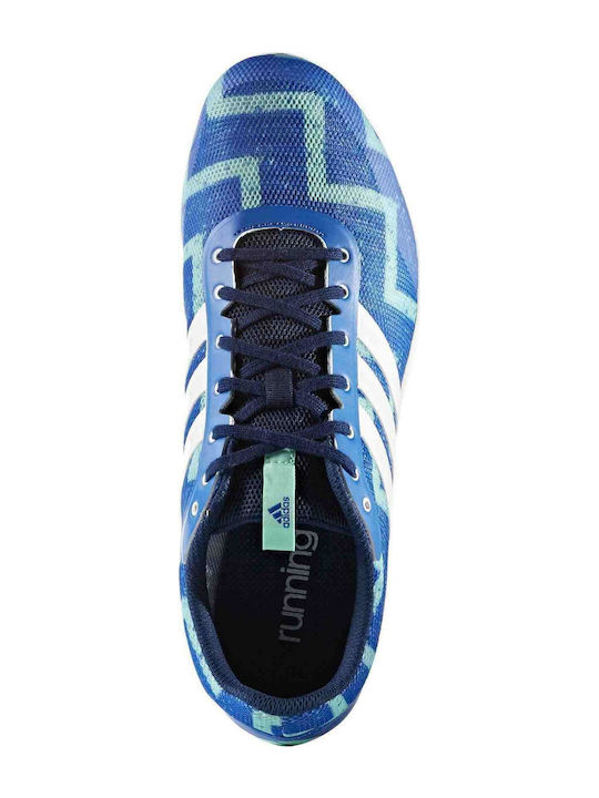 Distancestar Sport Shoes Spikes Blue