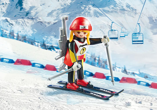 Playmobil Family Fun Αθλήτρια διάθλου για 4-10 ετών