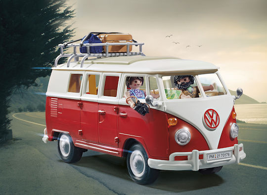 Playmobil Volkswagen T1 Camping Bus pentru 5-99 ani 70176