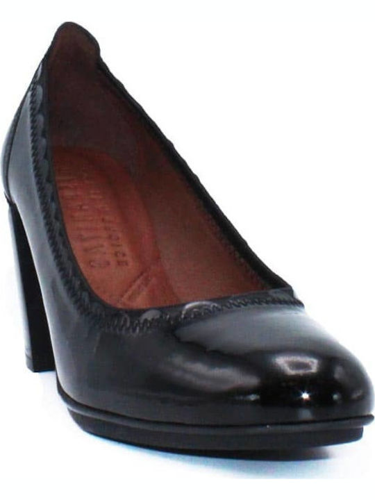 Hispanitas Leather Heel Black