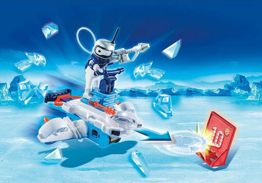 Playmobil Acțiune Icebot cu disc de lansare pentru 5+ ani ani
