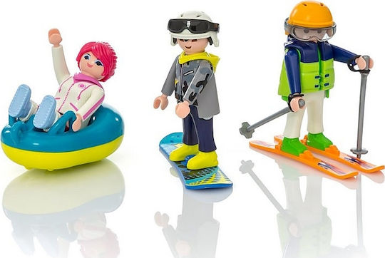 Playmobil Familienspaß Freizeit-Skifahrer für 4-10 Jahre