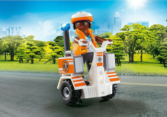 Playmobil Живот в града Rescue Balance Scooter за 4+ години години