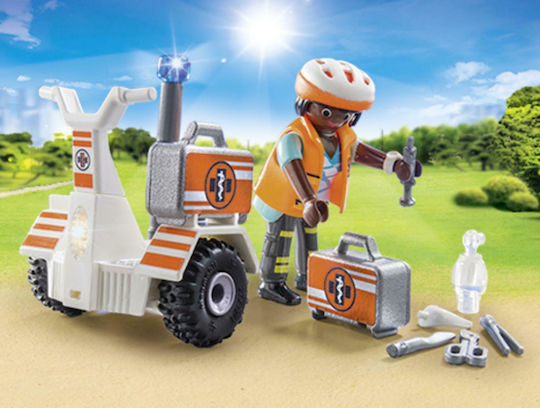 Playmobil Живот в града Rescue Balance Scooter за 4+ години години