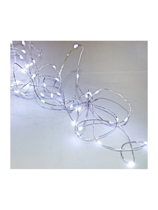200 Λαμπάκια LED 19.9μ. Ψυχρό Λευκό σε Σειρά 200 Λαμπάκια LED 19.9μ. Ψυχρό Λευκό σε Σειρά