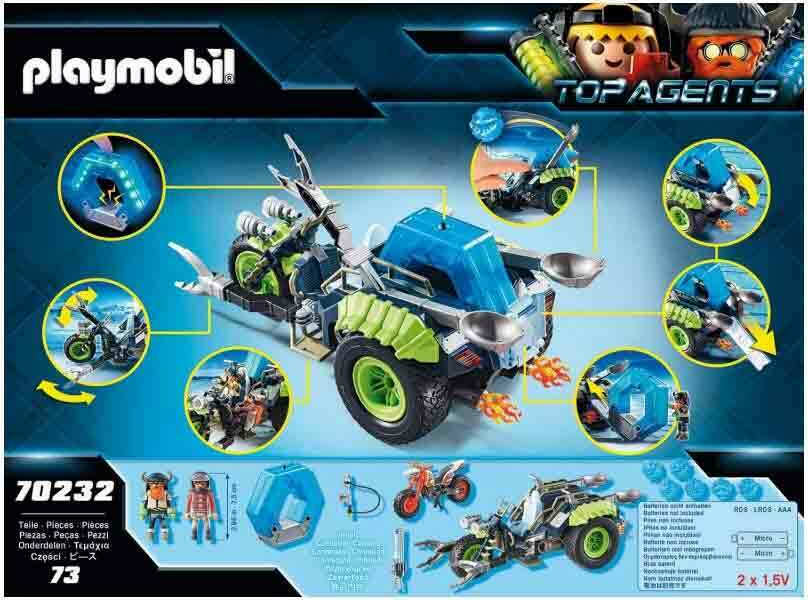 Playmobil® Top Agents - Arctic Rebels Ice Trike (70232)