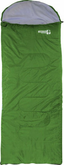 Panda Bike Hood 180 Sleeping Bag Single 2 Season Green