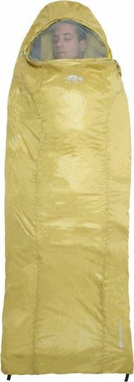 Seven Heaven Sleeping Bag Μονό 2 Εποχών Karma Net Right Zip Golden/Yellow