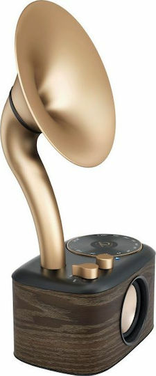 Sangean Euphonic 45X Retro Επιτραπέζιο Ραδιόφωνο Επαναφορτιζόμενο με Bluetooth Χρυσό