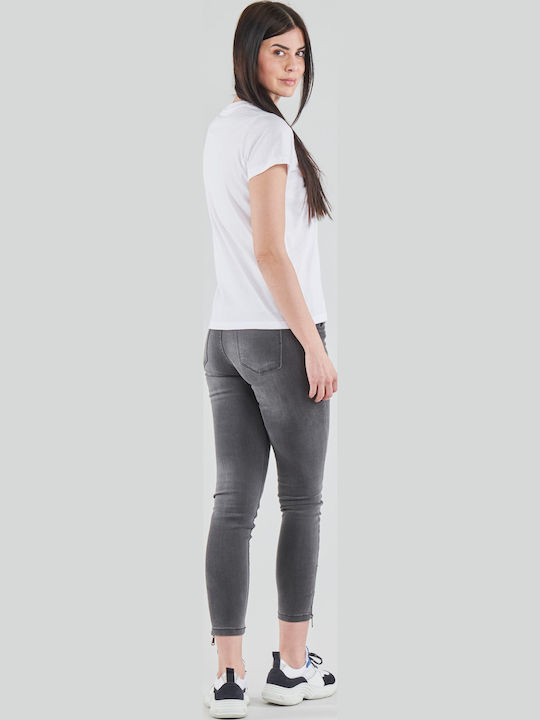 Damen T-Shirt Weiß