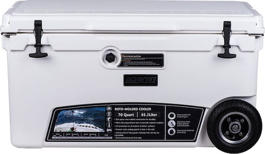 Force Max Frost 70QT Φορητό Ψυγείο 66.2lt Λευκό