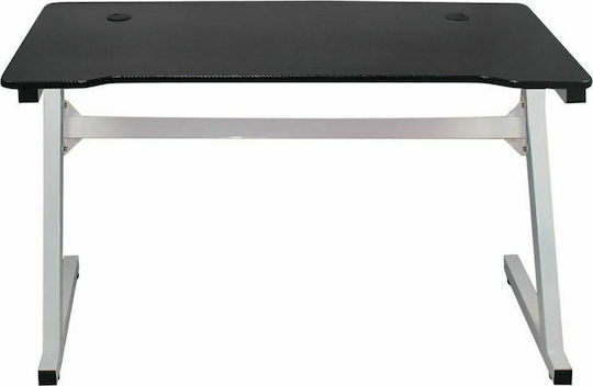 Birou De Jocuri Din Lemn Alb Cu Picioare Metalice 120x60x75cm EO416,2