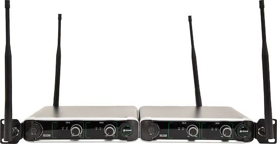 Chord SU20 Dual UHF Beltpack Set Σετ Ασύρματο Δυναμικό Μικρόφωνο Κεφαλής, Ζώνης για Φωνητικά