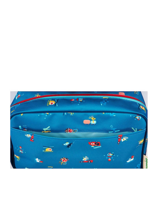 Lilliputiens On Road School Bag Backpack Kindergarten Blue