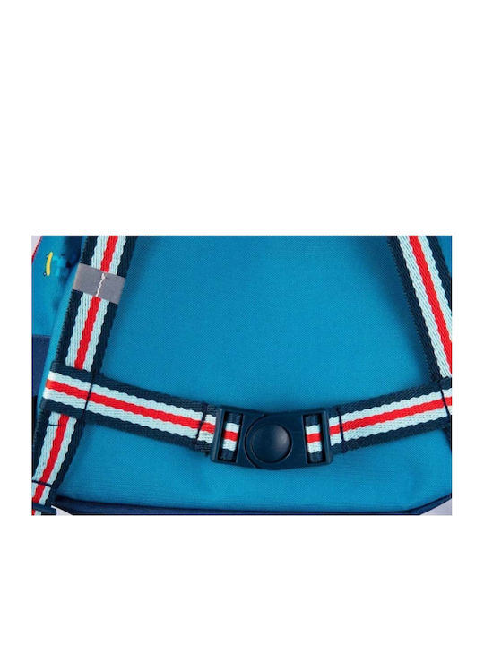 Lilliputiens Fahrzeuge Schulranzen Rucksack Kindergarten Hellblau 6Liter
