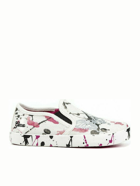 Kids Espradrilles Slip-On White Kiwi