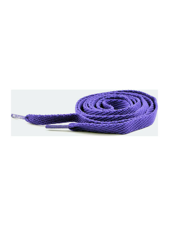 Mr.Lacy Flatties Șireturi de Pantofi Violet 2buc 130cm