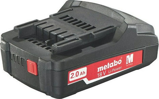 Metabo Tool Battery Lithium 18V with Capacity 2Ah