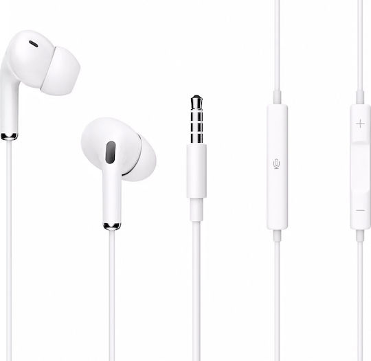 Celebrat G15 In-Ear Freihändig Kopfhörer mit Stecker 3.5mm Weiß