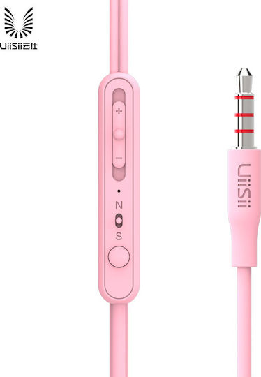 UiiSii U3 În ureche Handsfree cu Mufă 3.5mm Roz