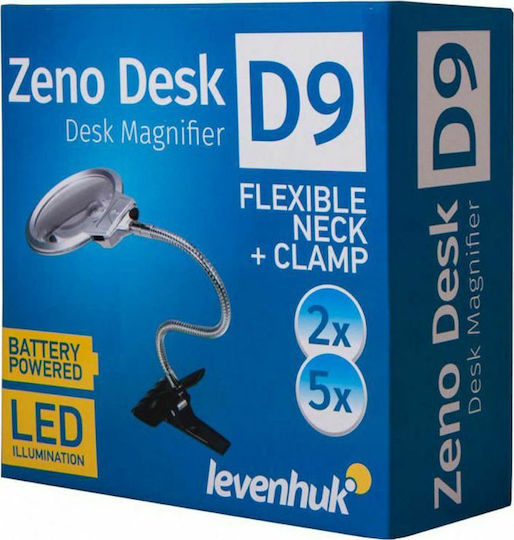 Levenhuk Увеличителна леща Zeno D9 2x - 5x
