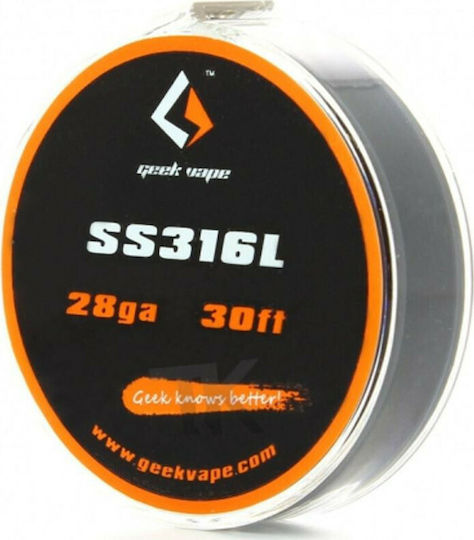 Geek Vape Wire for D.I.Y. E-Cigarette SS316L 24ga 10m 1pcs
