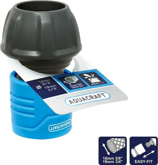 Aquacraft Standard 600205.0011 Ταχυσύνδεσμος για Λάστιχο 5/8" & 3/4" Γαλάζιο
