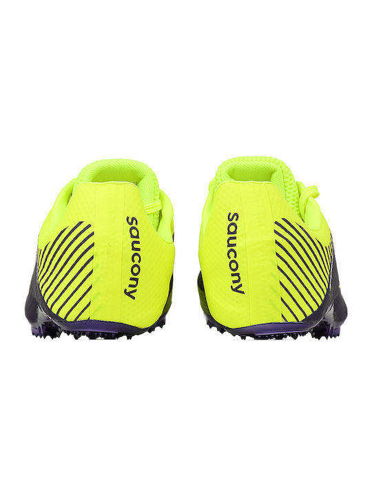 Showdown 4 Damen Sportschuhe Spikes Schwarz