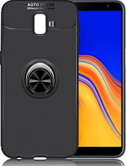 Forcell Back Cover Σιλικόνης Μαύρο (Galaxy J6+)