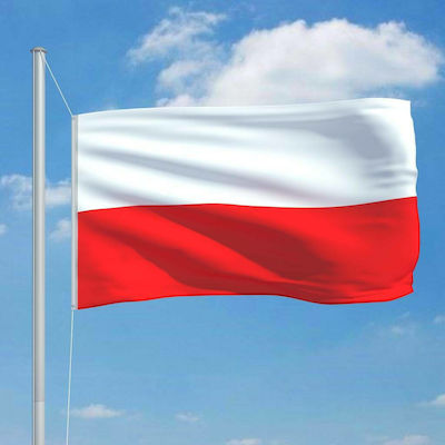 Flagge Polens Polyester Polen Flagge 90 x 150 cm. 150x90cm