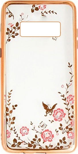 Forcell Back Cover Σιλικόνης Χρυσό (Galaxy S10+)