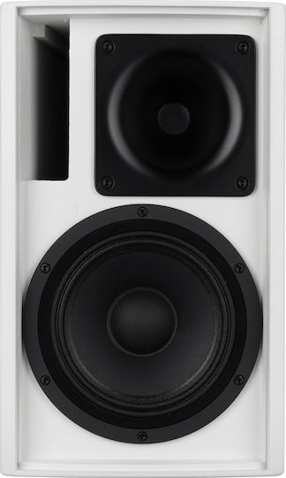 RCF M 601 13041024 Passive Speaker PA 100W with Woofer 6.5" 21.5x23x35.9cm. in White Color