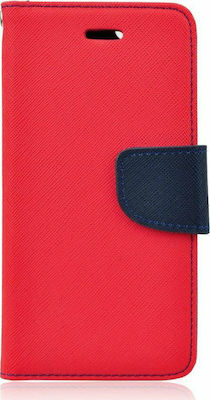 Fancy Diary Synthetic Leather Wallet Red (Galaxy S10e)