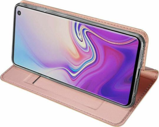 Dux Ducis Skin Pro Book Δερματίνης Ροζ Χρυσό (Galaxy S10e)