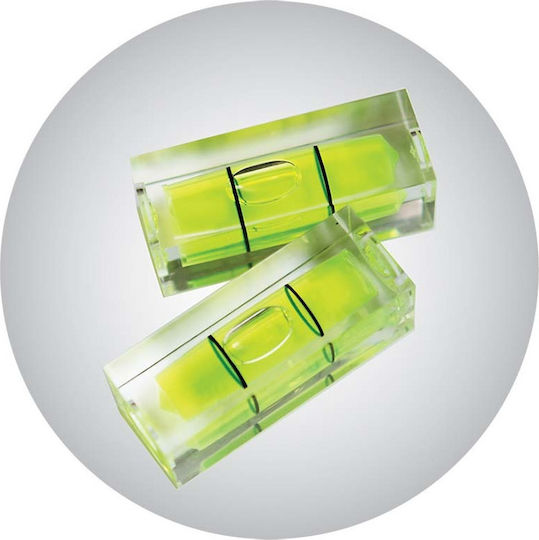 Benman Spirit Level L12 Αλφάδι Αλουμινίου 40εκ. με 2 Μάτια