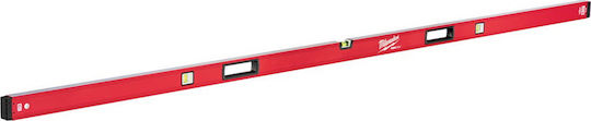 Milwaukee Redstick Backbone 240 Magnetic Spirit Level Aluminum Magnetic 240cm with 3 Eyes