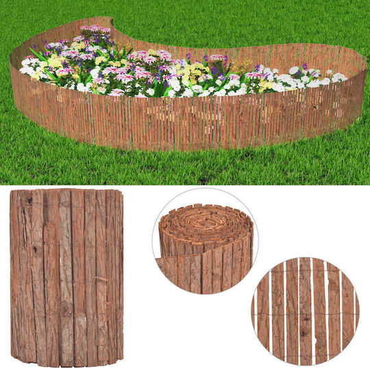 vidaXL Bamboo Fencing Wooden 50x1000cm