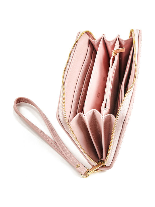 Verde Large Women's Wallet Pink