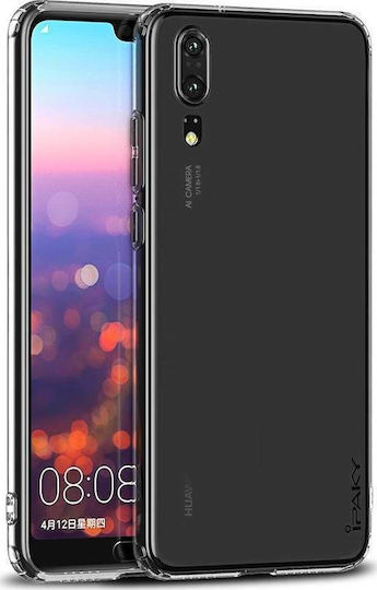 iPaky Effort Umschlag Rückseite Silikon Transparent (Huawei Y7 2018/Y7 Prime 2018)