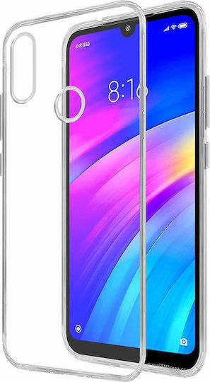 Hurtel Задна корица Силикон 0.5мм Прозрачен (Redmi 7)