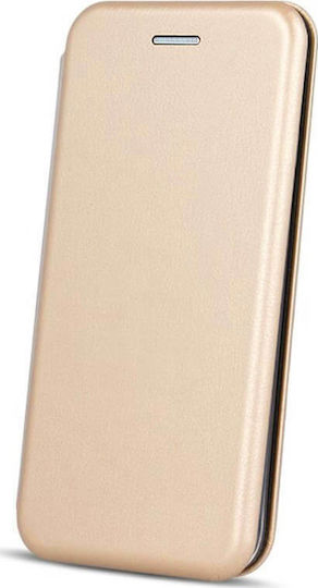 Book Piele artificială Auriu (Xiaomi Mi 8 Lite)