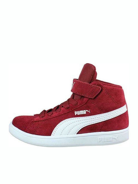 Puma Kids Sneakers High Smash Burgundy